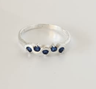 Anillo Pepita Azul