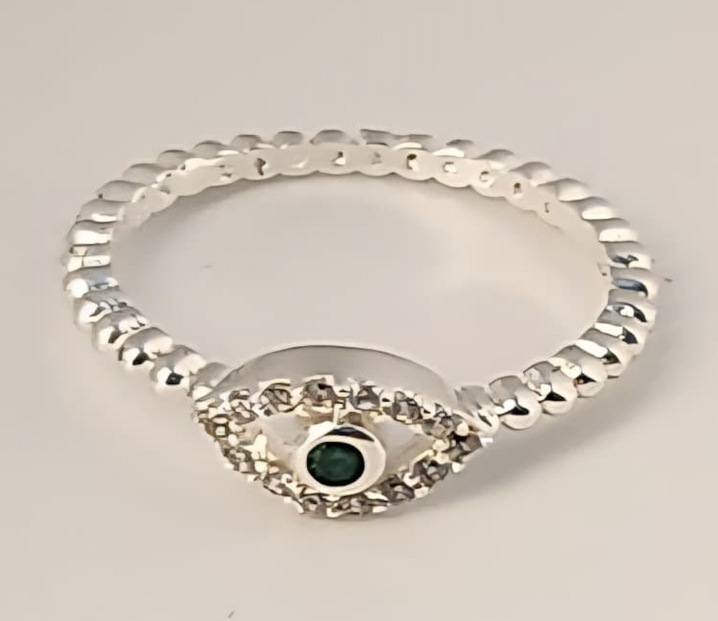 Anillo Ojo Verde