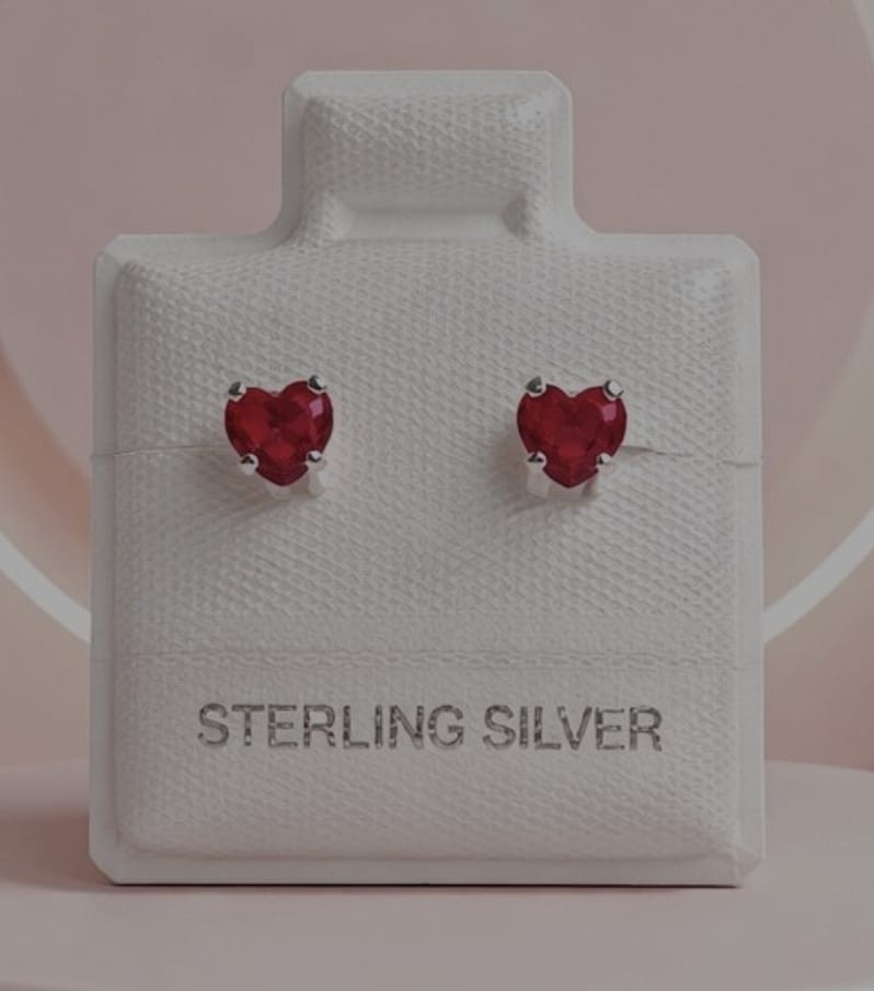 Broquel corazon Rojo