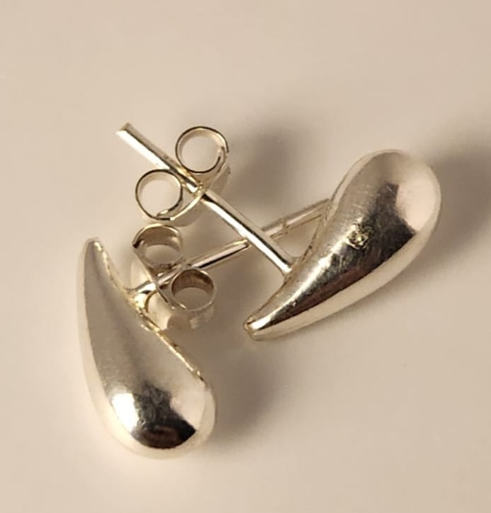 Arete Goticas Plata